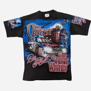 Vintage NASCAR T-shirt Dale Earnhart The Quest: The Spirit Within AOP Made In US